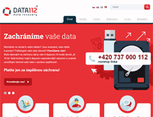 Tablet Screenshot of data112.cz